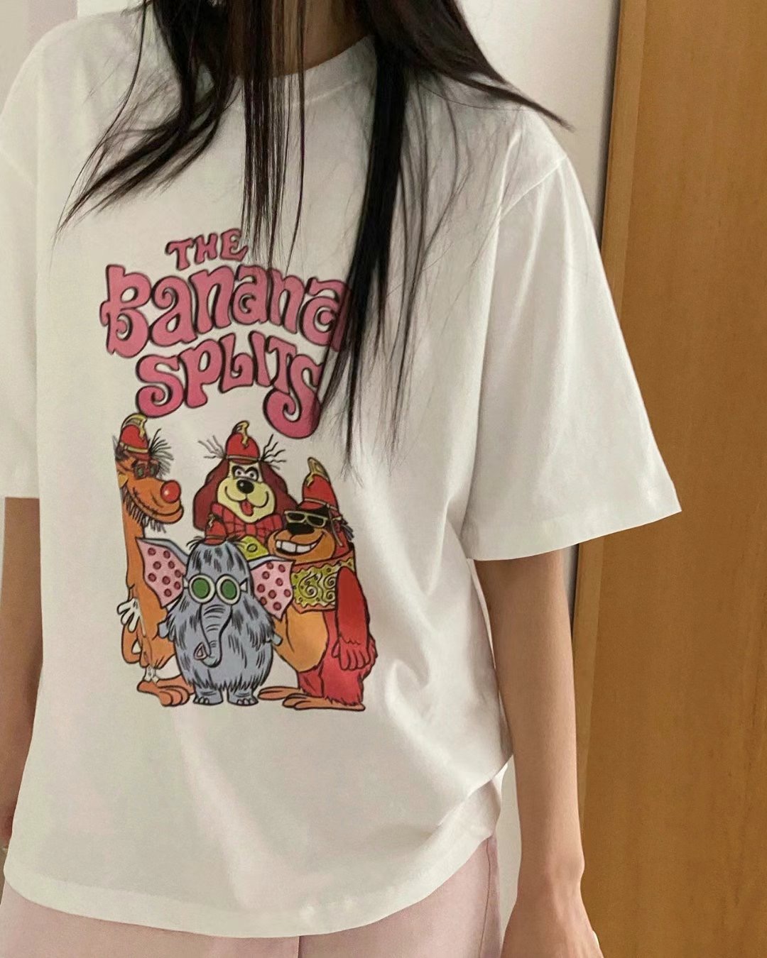 ANN DIANA-앤다이아나-T東大門實拍女士新款熱賣職業T恤ANN DIANAT恤