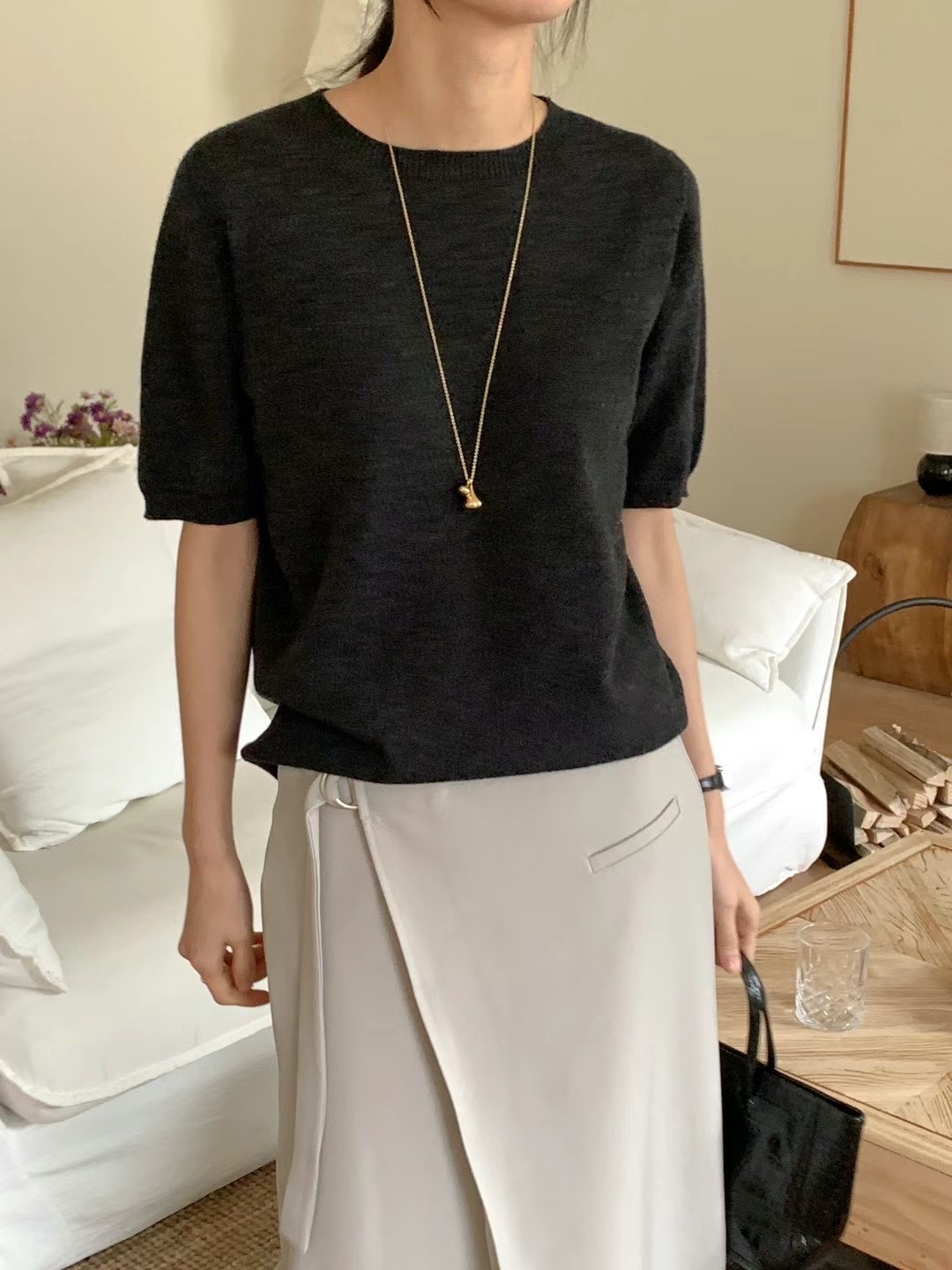 RING OF NOI東大門直郵女士新款時尚熱賣25春夏推薦針織衫RING OF NOI針織衫圖色5