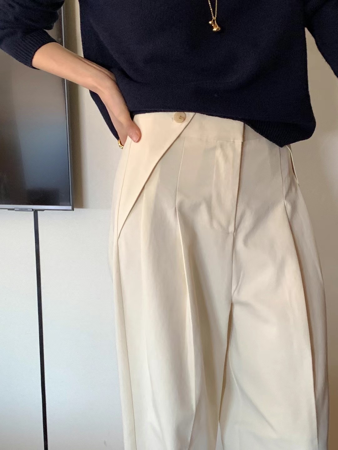 RING OF NOI東大門直郵女士新款時尚熱賣人氣真品正裝褲西褲RING OF NOI正裝褲/西褲