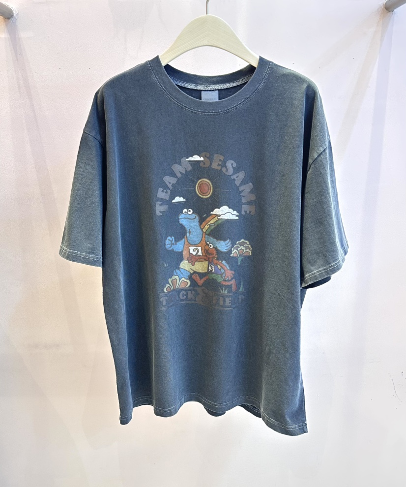CRACKERS東大門代購女士新品人氣熱賣推薦時尚25春夏休閑T恤CRACKERST恤圖色3
