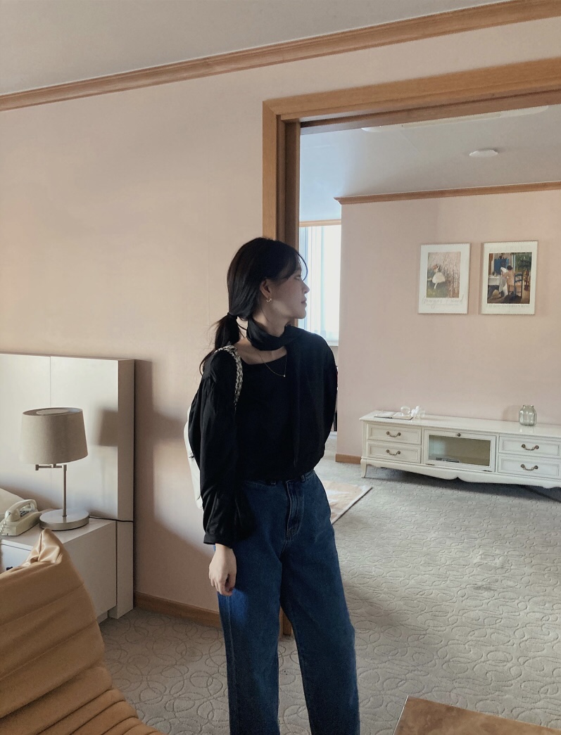 LETAILOR東大門直郵女士新品推薦人氣熱賣襯衫蕾絲衫含脖帶LETAILOR襯衫/蕾絲衫