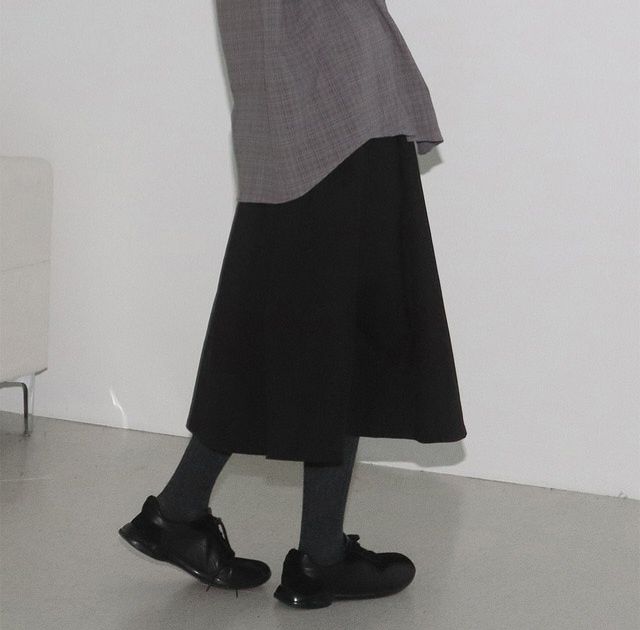 IF U-이퓨-T東大門直郵女士新品熱賣真品時尚職業休閑長裙IF U長裙