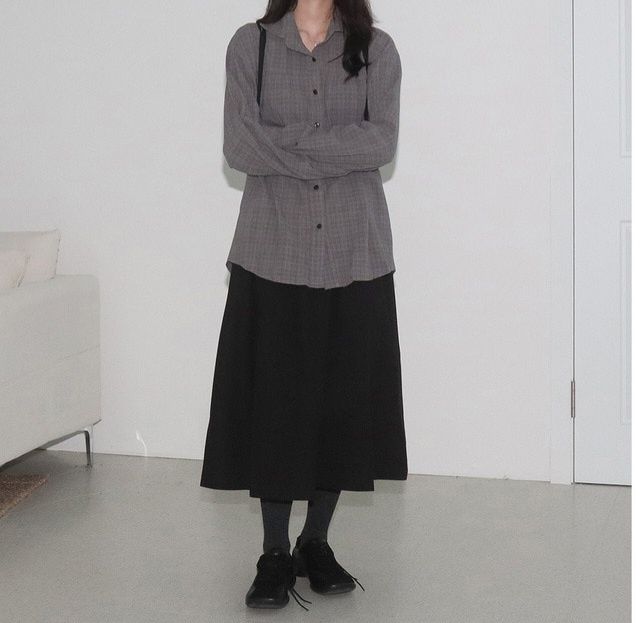 IF U-이퓨-T東大門直郵女士新品熱賣真品時尚職業休閑長裙IF U長裙