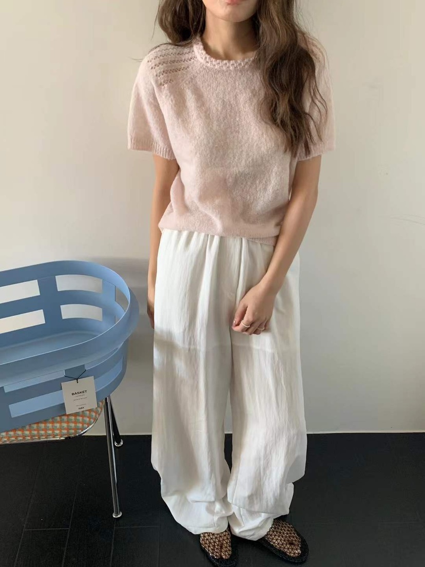 CRONG韓國代購女士新款人氣25春夏職業時尚推薦熱賣真品針織衫CRONG針織衫
