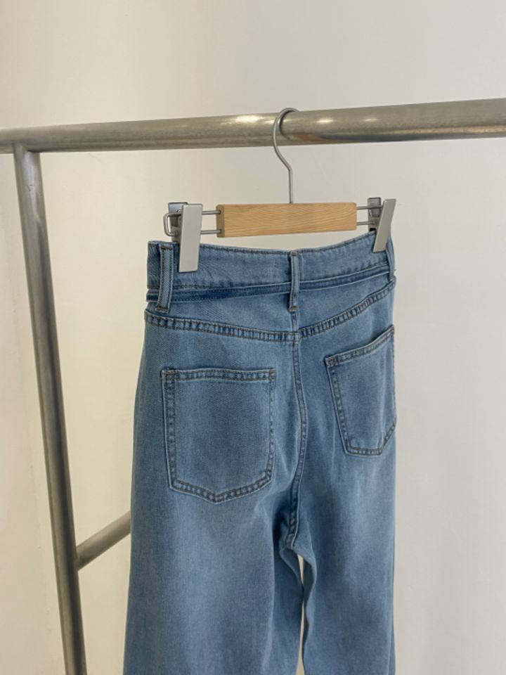 CALLIT東大門代購女士新品25春夏人氣推薦真品牛仔褲含腰繩CALLIT牛仔褲
