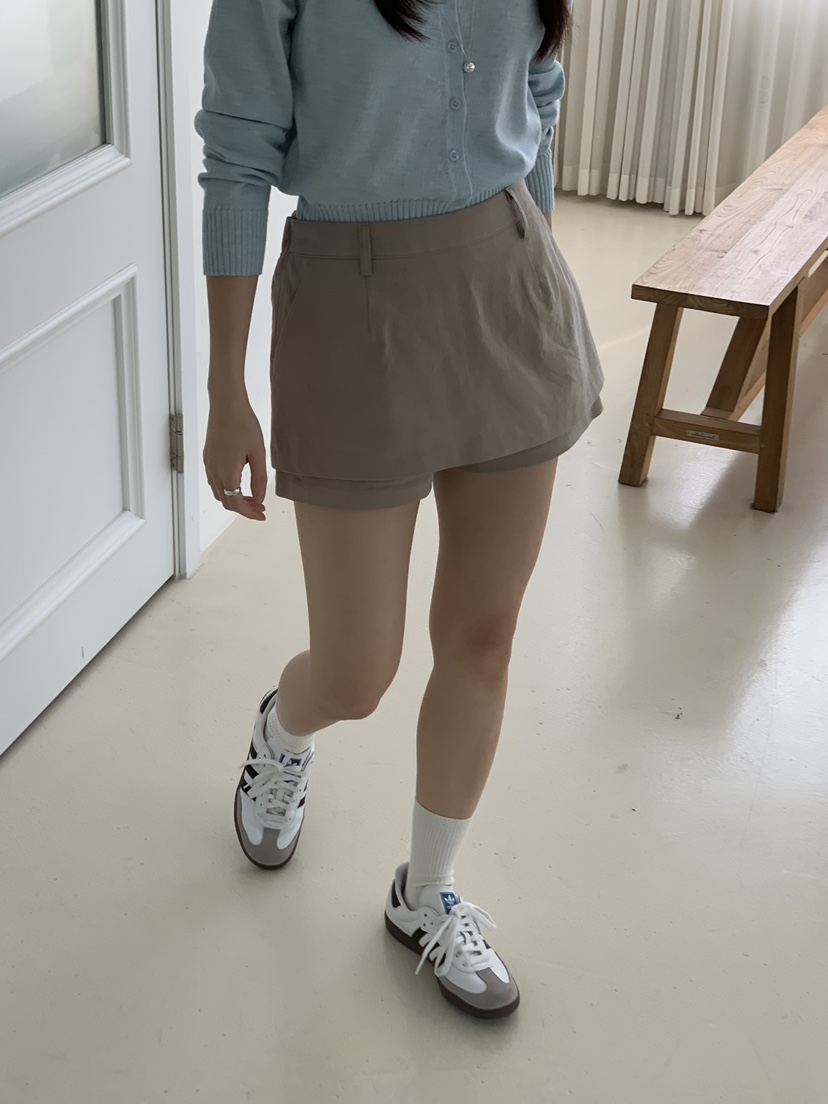 FRILL-T韓國代購女裝新款職業人氣休閑真品時尚25春夏裙褲FRILL-T裙褲