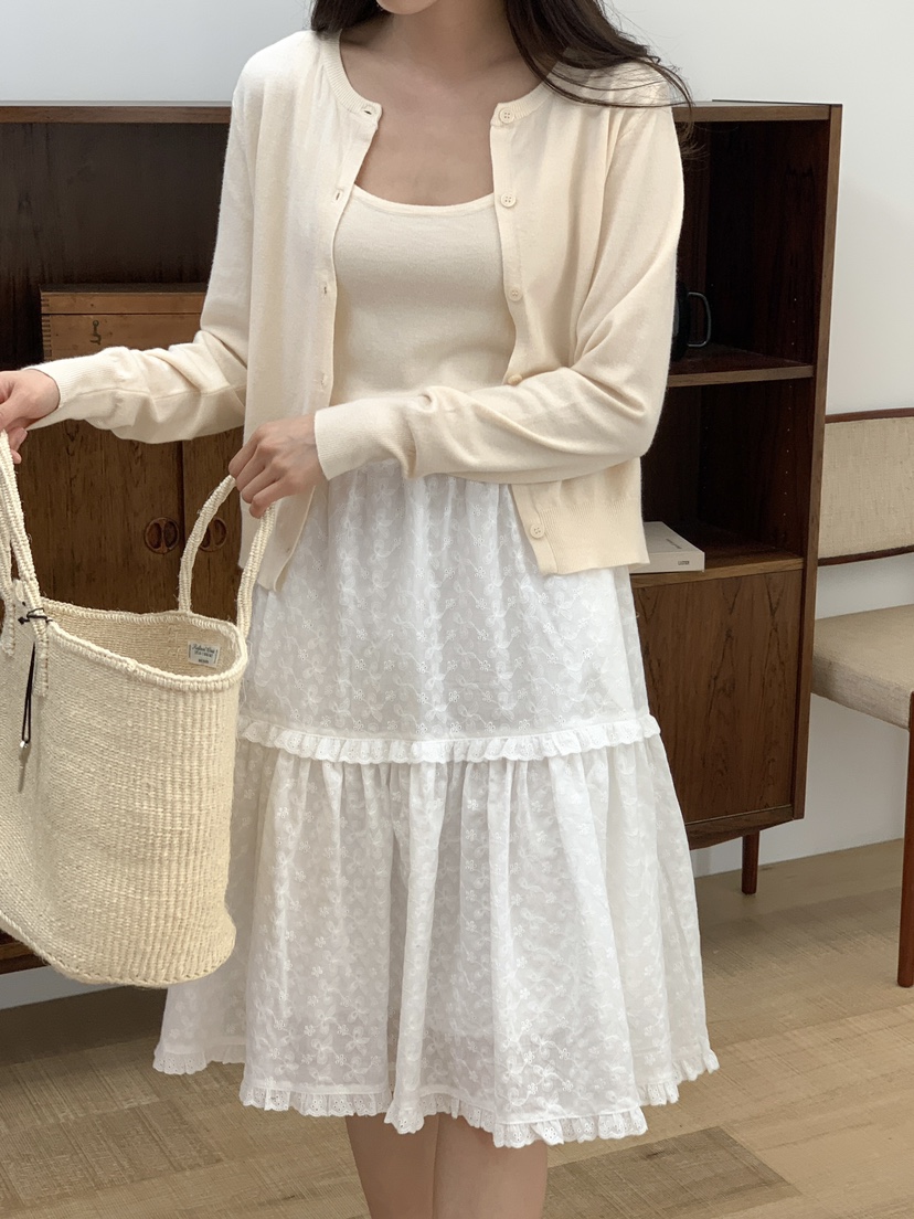 FRILL-T東大門實拍女士新款熱賣休閑真品半身裙中短裙荷葉邊FRILL-T半身裙/中短裙