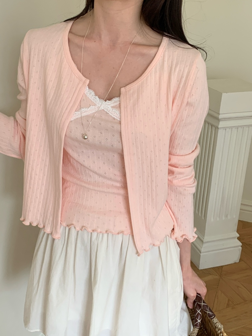 FRILL-T東大門代購女裝新品真品人氣休閑熱賣套裝套裝開衫FRILL-T套裝
