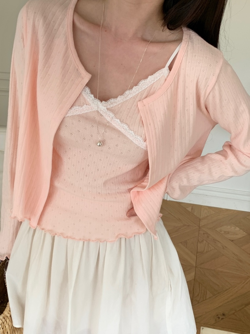 FRILL-T東大門代購女裝新品真品人氣休閑熱賣套裝套裝開衫FRILL-T套裝