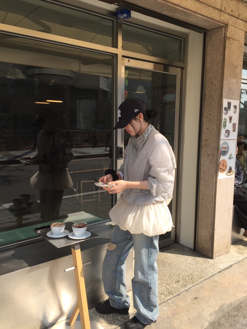 ESCHER韓國直郵女士新款時尚人氣25春夏職業推薦熱賣真品夾克ESCHER夾克