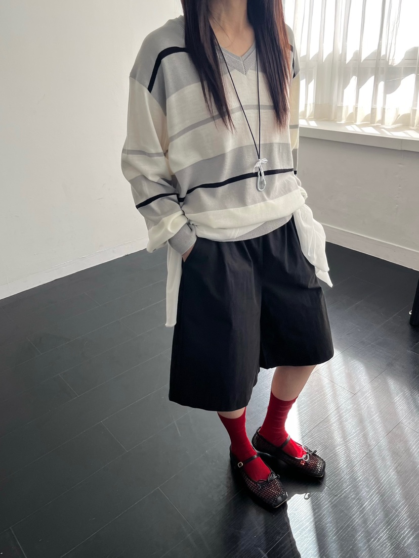 NEAR LEAP-P韓國直郵女裝新款職業推薦休閑人氣真品時尚短褲NEAR LEAP短褲圖色2