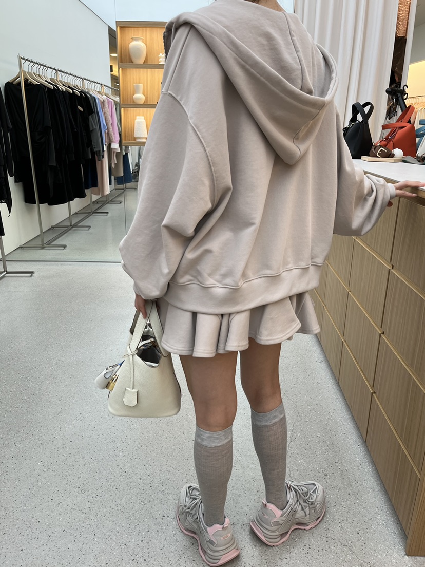 JUJU東大門直郵女裝新款推薦職業人氣時尚25春夏休閑衛衣拉鏈JUJU衛衣