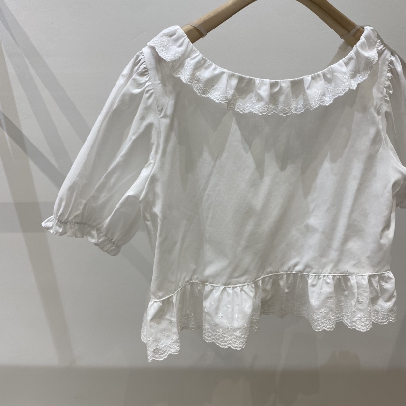 SILVER東大門代購女裝新款熱賣25春夏職業推薦真品襯衫蕾絲衫SILVER襯衫/蕾絲衫