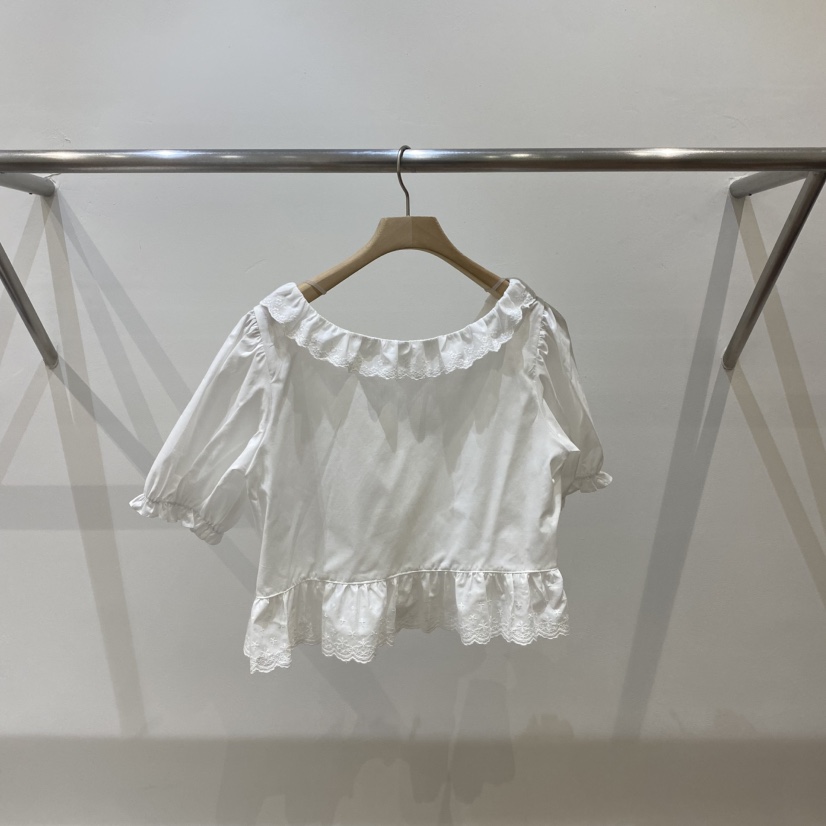 SILVER東大門代購女裝新款熱賣25春夏職業推薦真品襯衫蕾絲衫SILVER襯衫/蕾絲衫