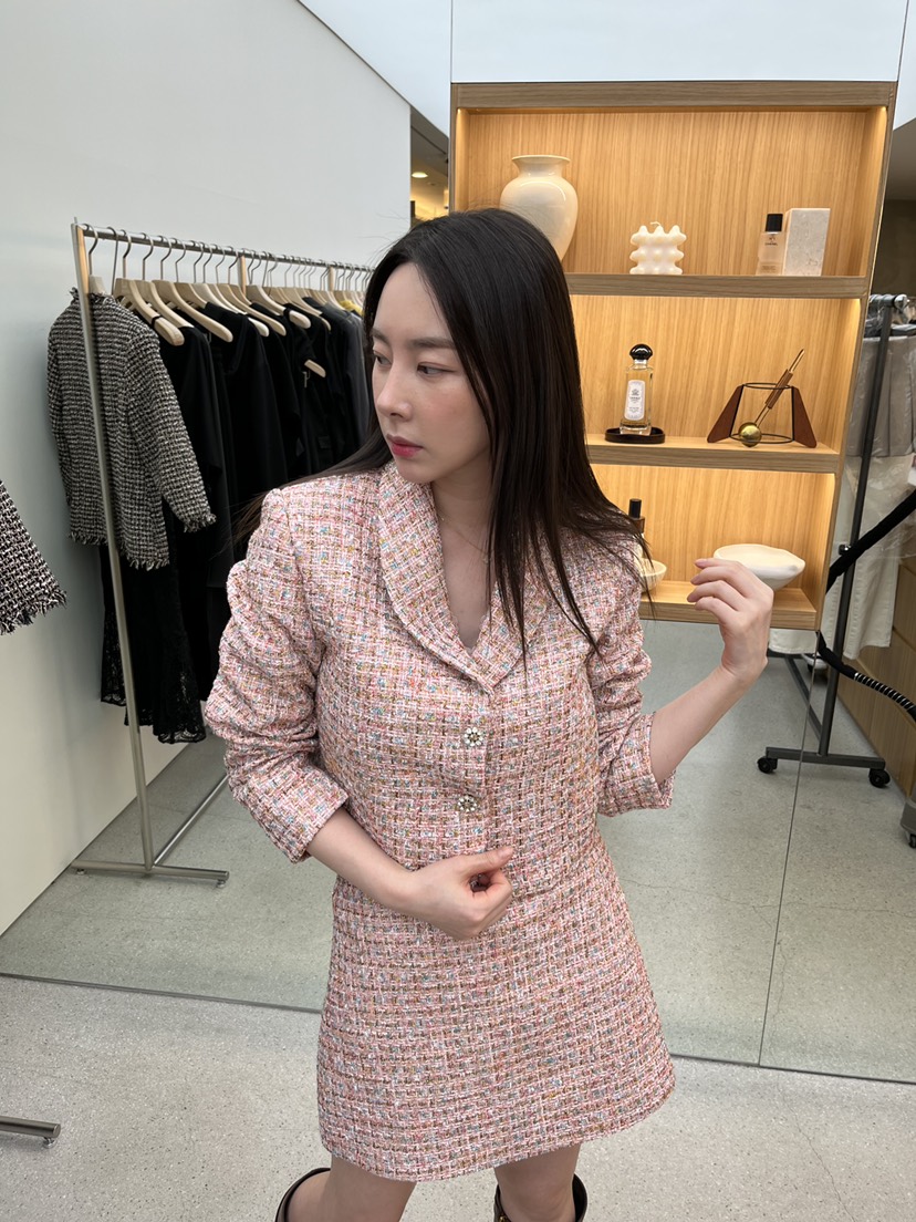 JUJU東大門實拍女裝新款真品25春夏推薦人氣熱賣休閑職業夾克JUJU夾克