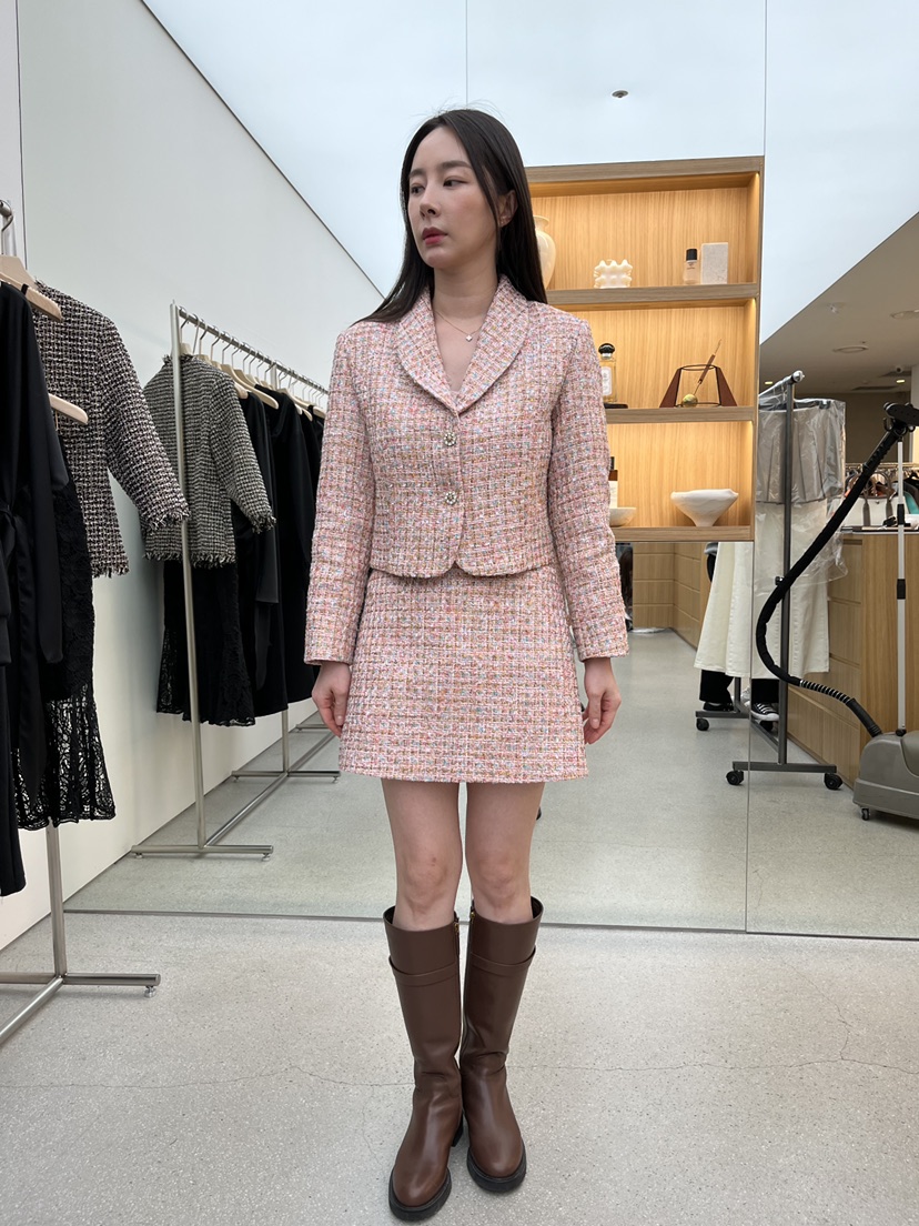 JUJU東大門實拍女裝新款真品25春夏推薦人氣熱賣休閑職業夾克JUJU夾克