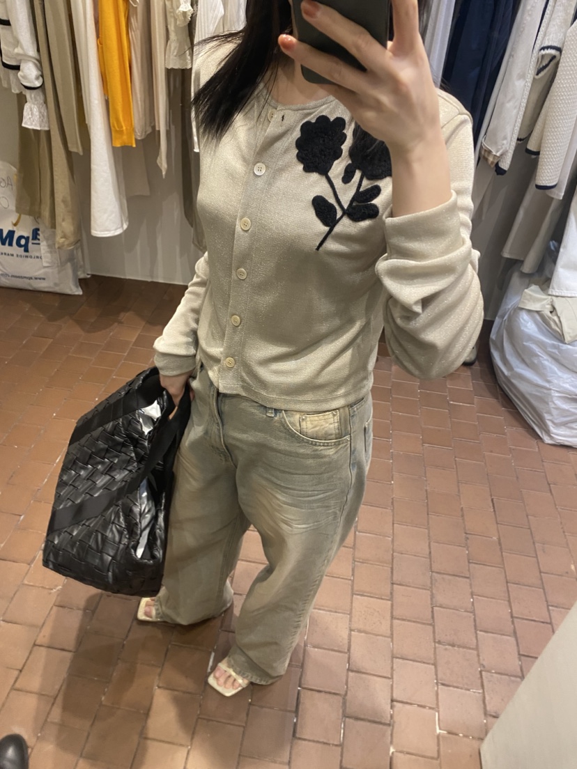 SILVER東大門實拍女士新品25春夏熱賣時尚人氣職業休閑長袖T恤SILVER長袖T恤
