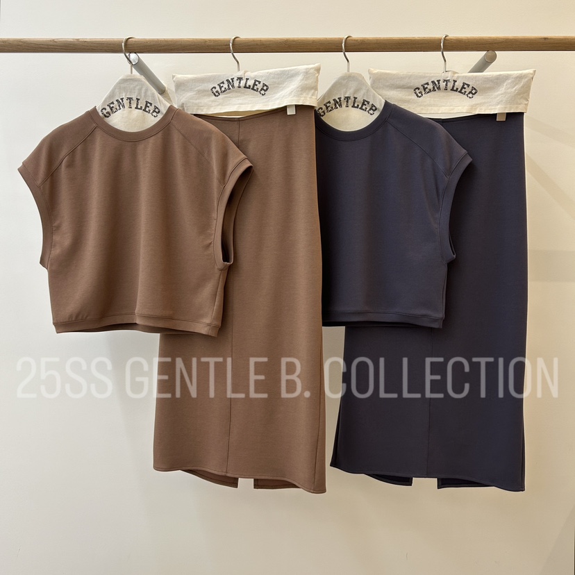 GENTLE B韓國代購女士新品時尚人氣25春夏熱賣推薦職業長裙GENTLE B長裙