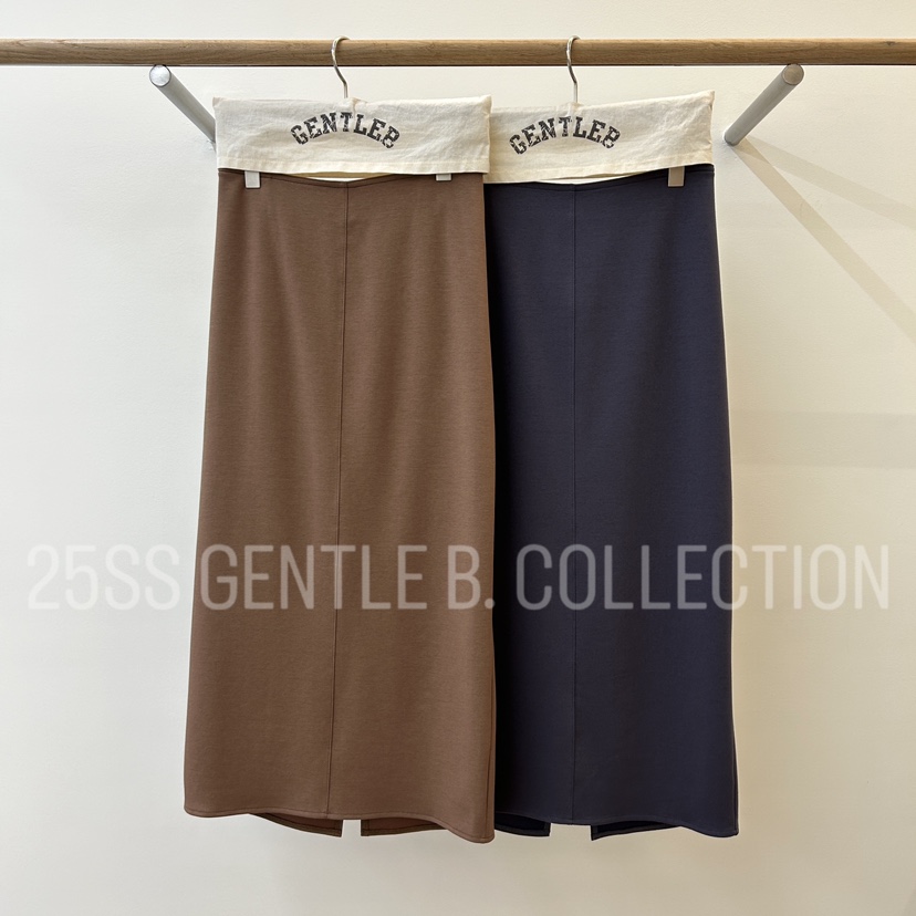 GENTLE B韓國代購女士新品時尚人氣25春夏熱賣推薦職業長裙GENTLE B長裙