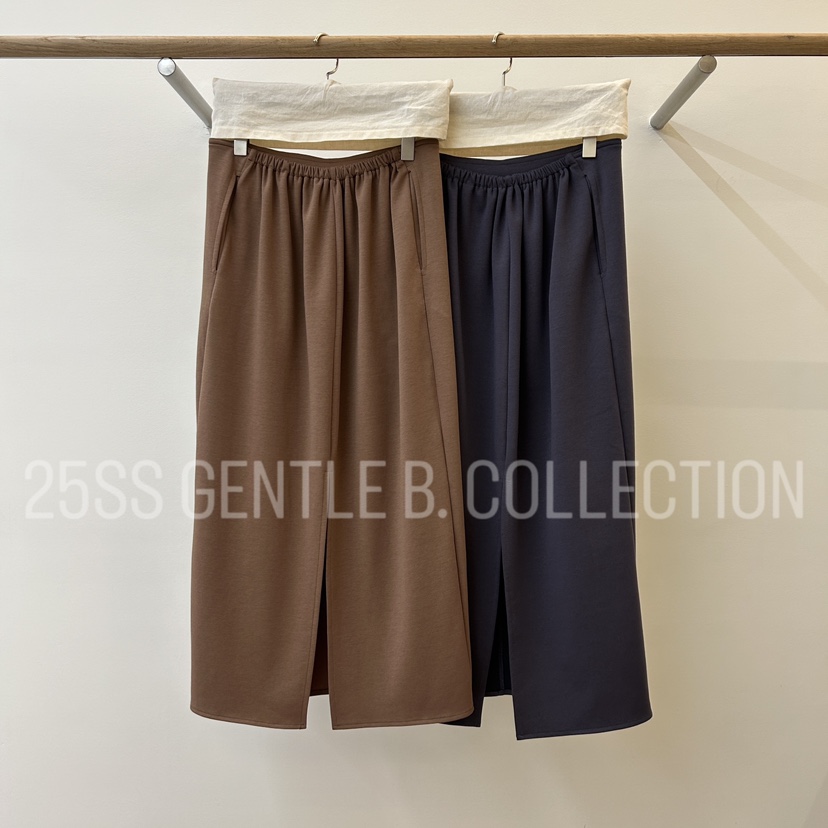 GENTLE B韓國代購女士新品時尚人氣25春夏熱賣推薦職業長裙GENTLE B長裙