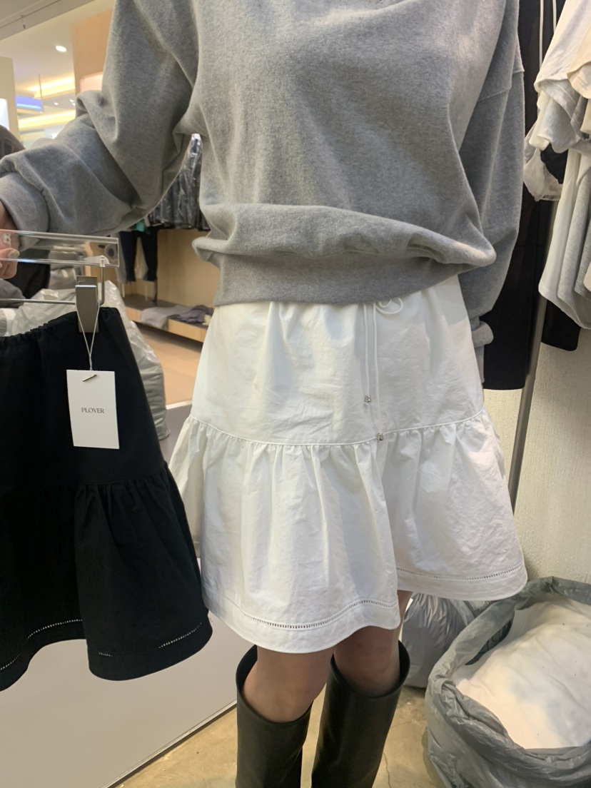 PLOVER韓國直郵㊣女裝新品推薦熱賣人氣25春夏休閑時尚短裙PLO_VER短裙