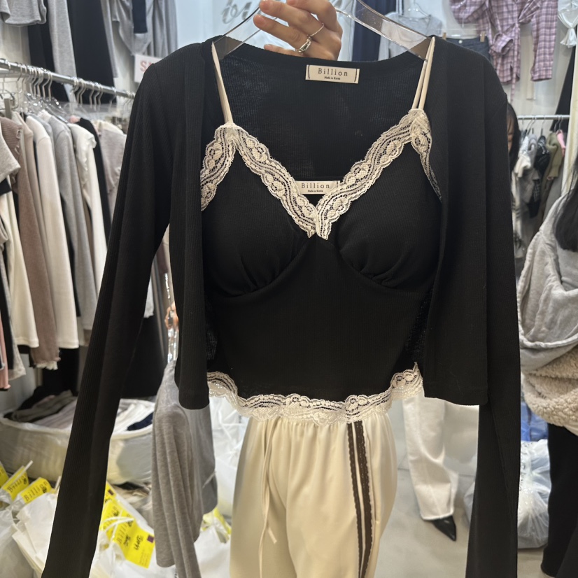 BILLION-L直郵韓國代購㊣女裝新品熱賣推薦25春夏套裝兩件套BILLION-L套裝圖色3