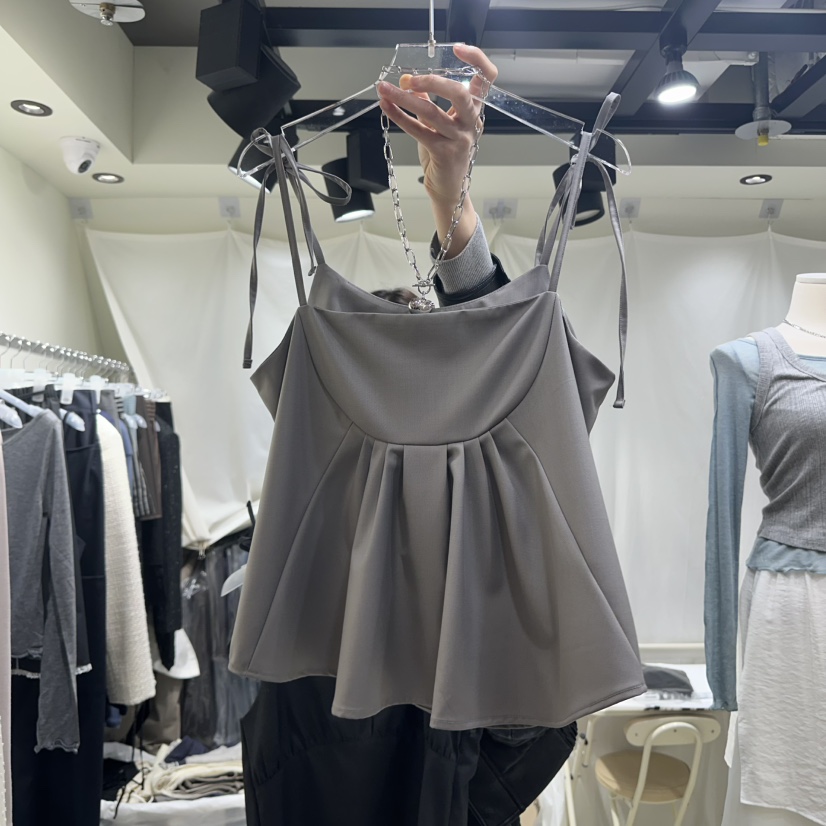 OWNS韓國㊣直郵東大門代購女裝新品時尚熱賣休閑25春夏馬甲OWNS馬甲