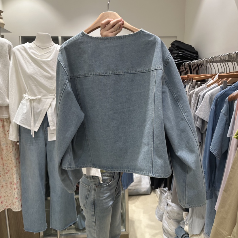 MELO韓國㊣直郵東大門代購女裝新品推薦休閑職業25春夏夾克MELO夾克