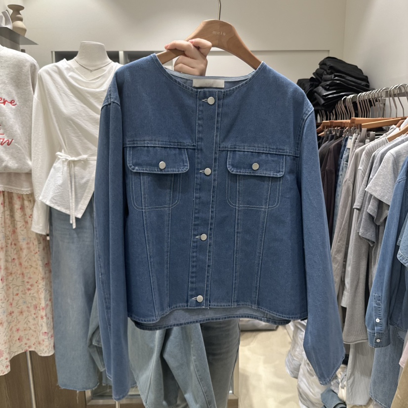 MELO韓國㊣直郵東大門代購女裝新品推薦休閑職業25春夏夾克MELO夾克圖色2