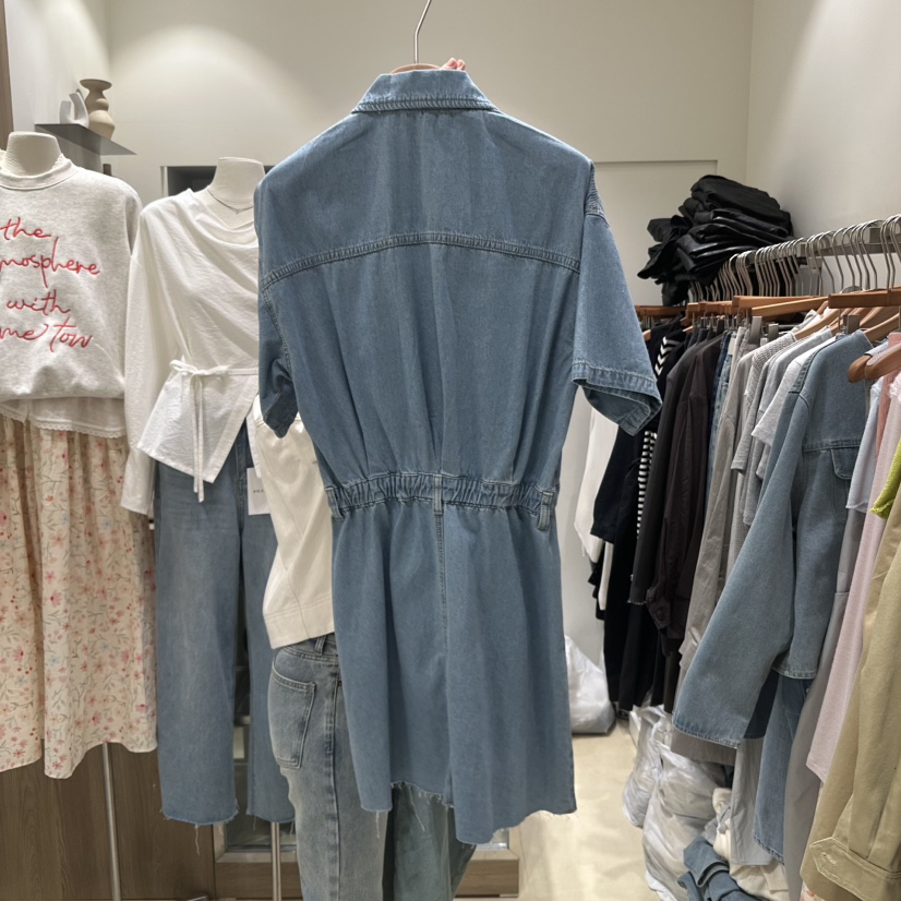 MELO韓國㊣直郵東大門代購女裝新款推薦熱賣職業時尚連衣裙MELO連衣裙