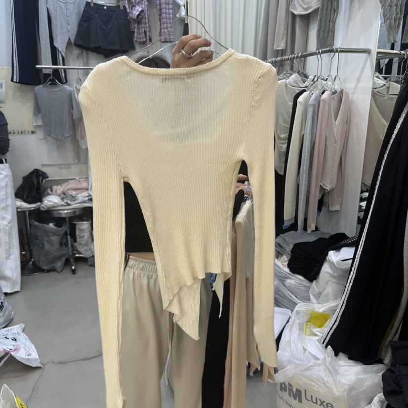 BILLION-L韓國㊣直郵東大門代購女裝新品休閑人氣職業針織衫BILLION-L針織衫