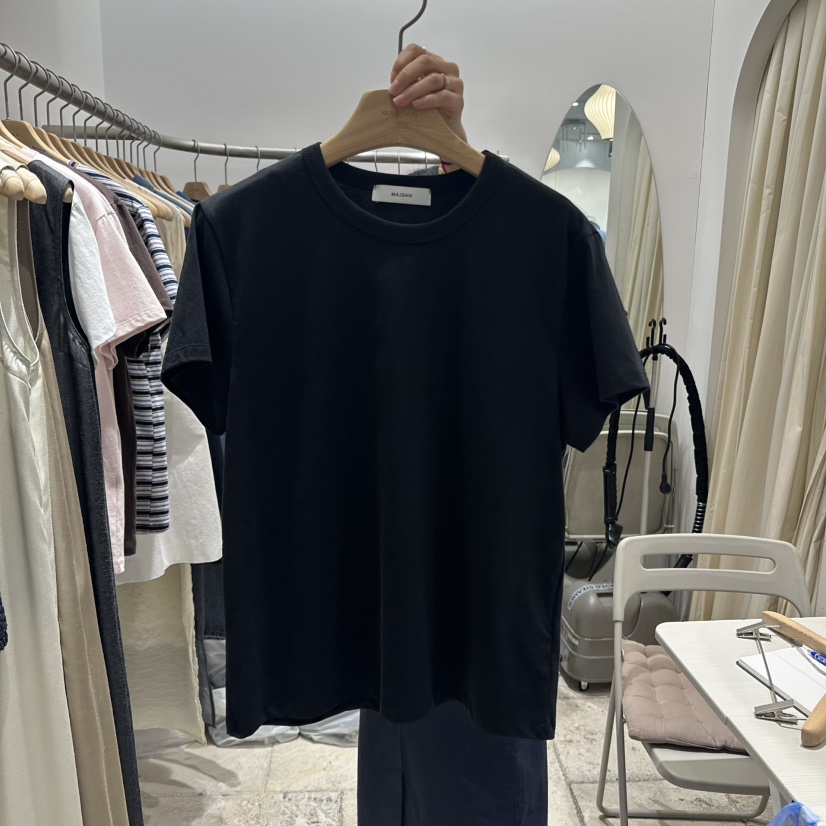 MAJDAN韓國直郵㊣東大門實拍女裝新款時尚25春夏人氣熱賣T恤MAJDANT恤圖色3