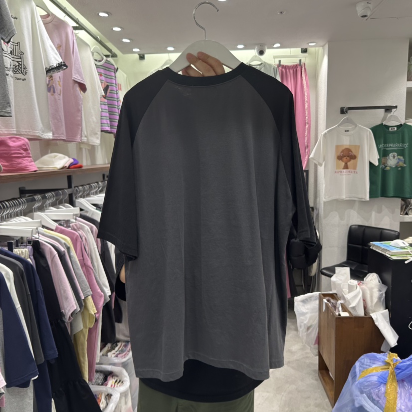 EVE韓國直郵㊣女裝新款熱賣25春夏推薦時尚職業人氣休閑T恤EVET恤