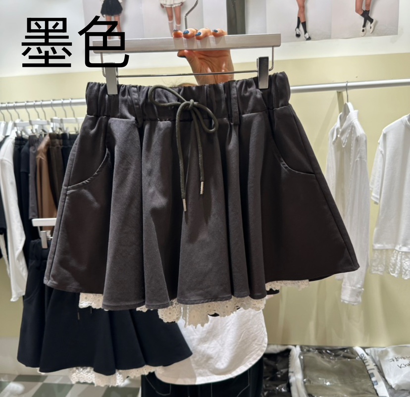 OREUM直郵韓國代購㊣女裝新品推薦職業25春夏休閑人氣時尚裙褲OihEum裙褲圖色2