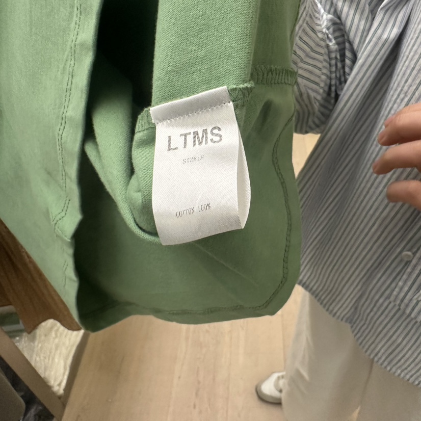 LTMS直郵韓國代購㊣女裝新款時尚25春夏休閑推薦人氣熱賣T恤LTMST恤
