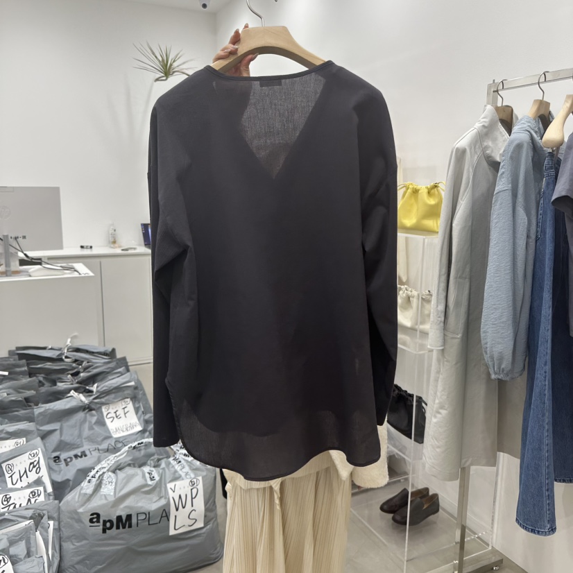ARVE直郵韓國代購㊣女裝新品職業時尚人氣推薦25春夏襯衫蕾絲衫ARVE襯衫/蕾絲衫