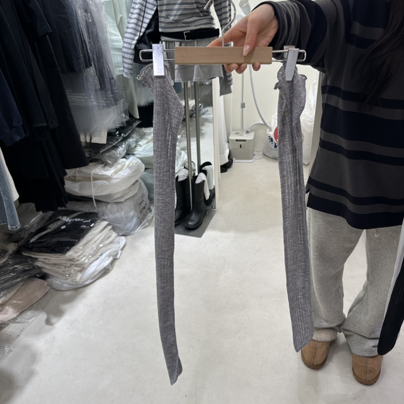 ASHTOE韓國直郵㊣東大門實拍女裝新品時尚25春夏人氣職業襪子ASHTOE襪子