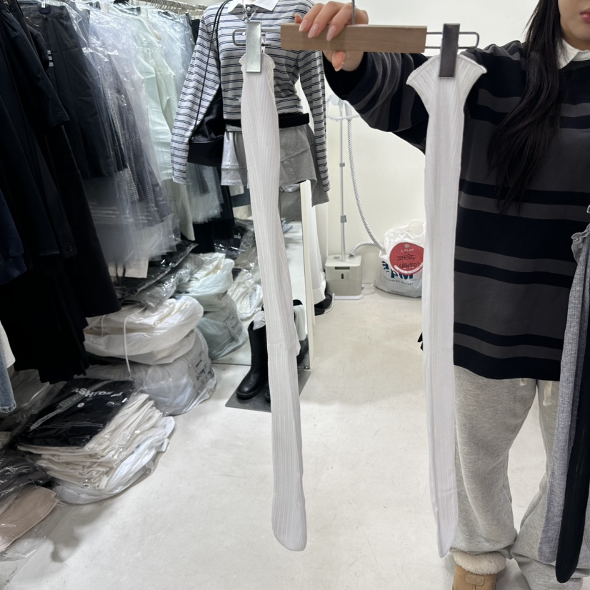 ASHTOE韓國直郵㊣東大門實拍女裝新品時尚25春夏人氣職業襪子ASHTOE襪子