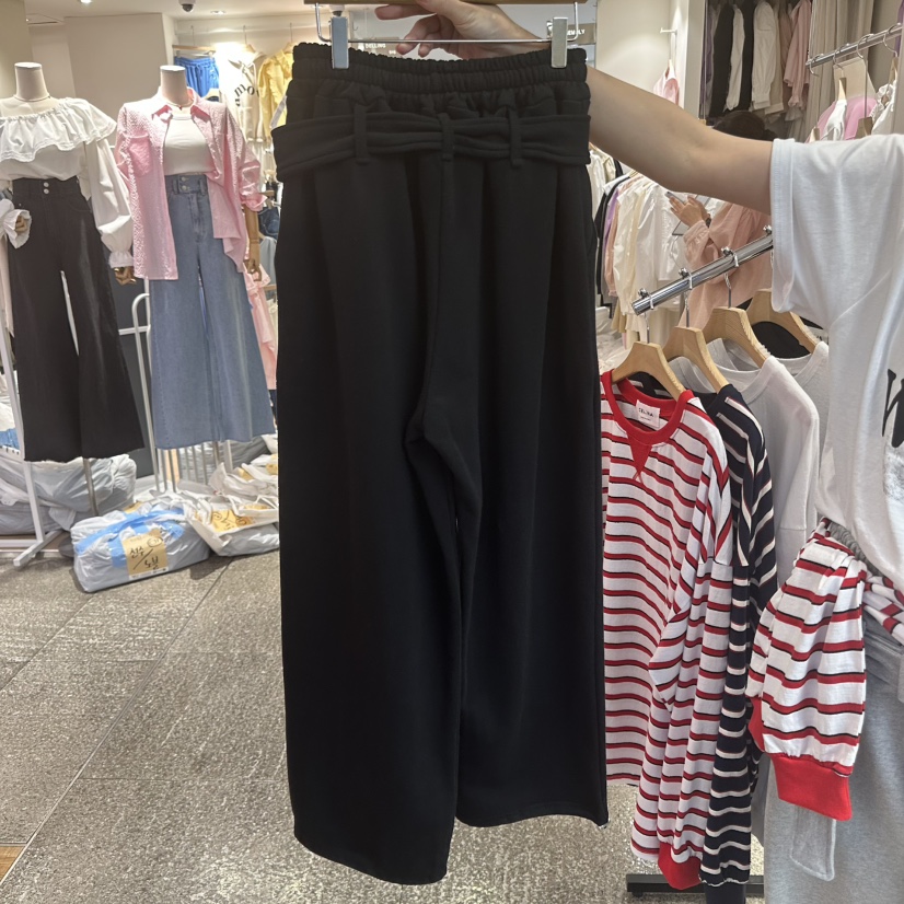 CELINA韓國㊣直郵東大門代購女裝新款人氣推薦休閑褲含腰帶CELI_NA休閑褲