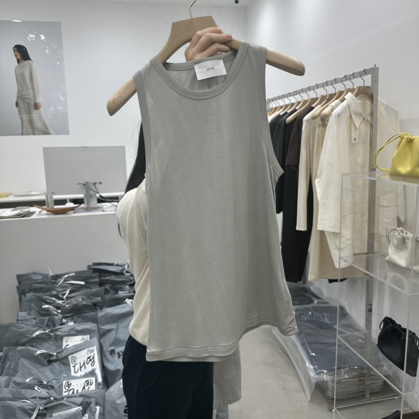 ARVE韓國直郵㊣女裝新品職業推薦人氣25春夏時尚熱賣吊帶背心ARVE吊帶/背心圖色3