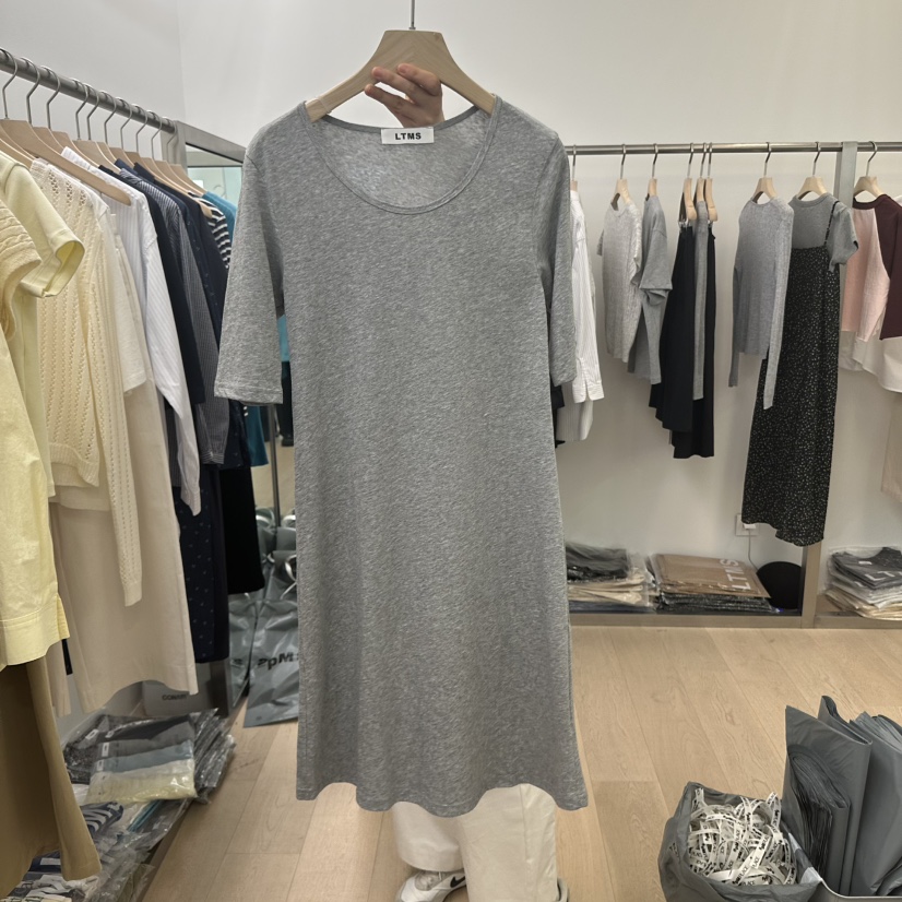 LTMS韓國直郵㊣東大門實拍女裝新品人氣25春夏時尚職業連衣裙LTMS連衣裙圖色1
