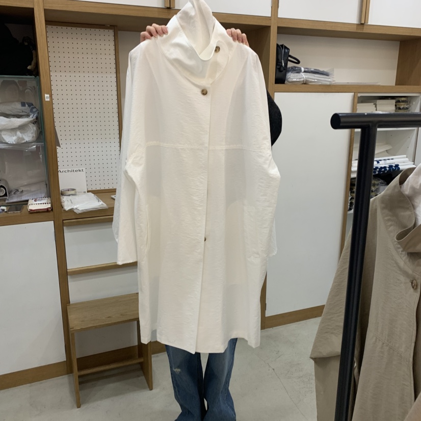 ARCHITEKT韓國㊣直郵東大門代購女裝新品休閑推薦職業長款風衣ARCHITEKT長款風衣