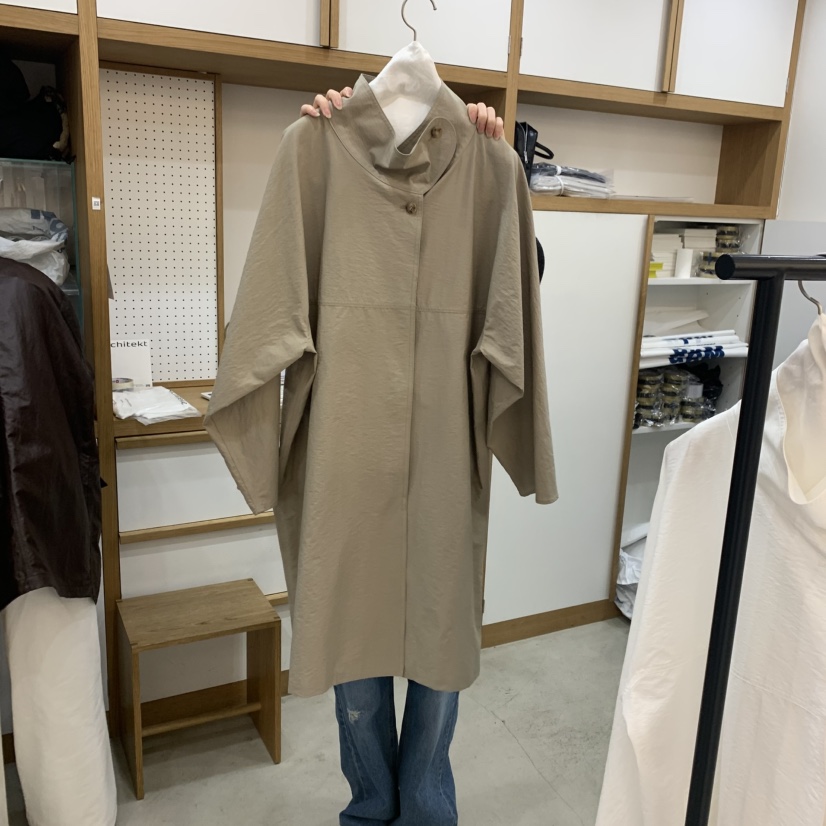 ARCHITEKT韓國㊣直郵東大門代購女裝新品休閑推薦職業長款風衣ARCHITEKT長款風衣圖色2