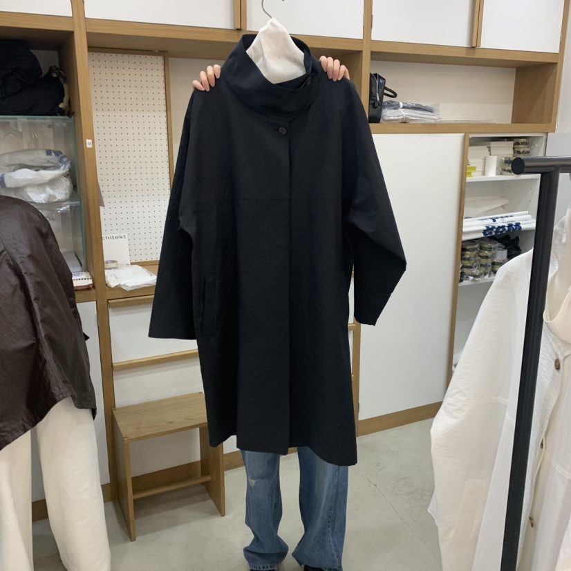 ARCHITEKT韓國㊣直郵東大門代購女裝新品休閑推薦職業長款風衣ARCHITEKT長款風衣圖色3