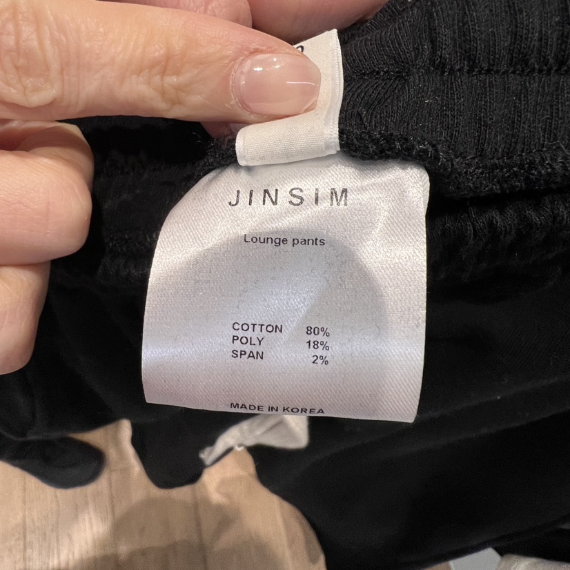 JINSIM直郵韓國代購㊣女裝新品25春夏時尚人氣職業熱賣休閑褲JINSIM休閑褲