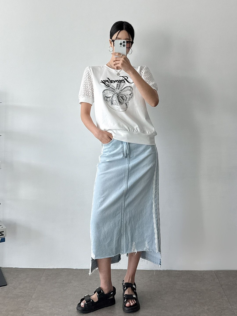 IAAN韓國直郵㊣東大門實拍女裝新款時尚25春夏人氣推薦長裙IAAN長裙