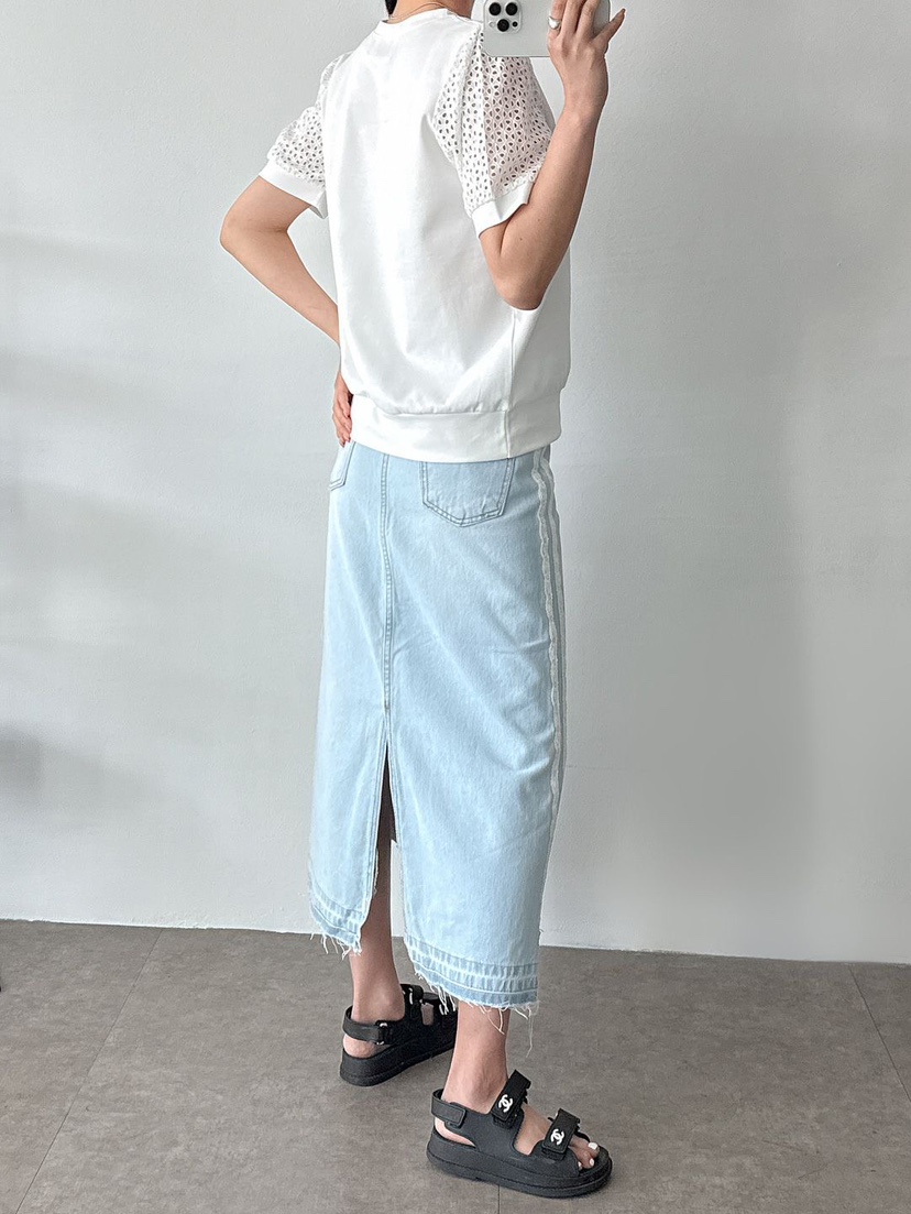 IAAN韓國直郵㊣東大門實拍女裝新款時尚25春夏人氣推薦長裙IAAN長裙