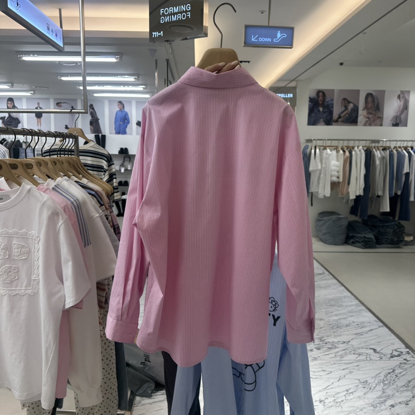 FORMING-P韓國直郵㊣東大門實拍女裝新品人氣時尚襯衫蕾絲衫FORMING襯衫/蕾絲衫