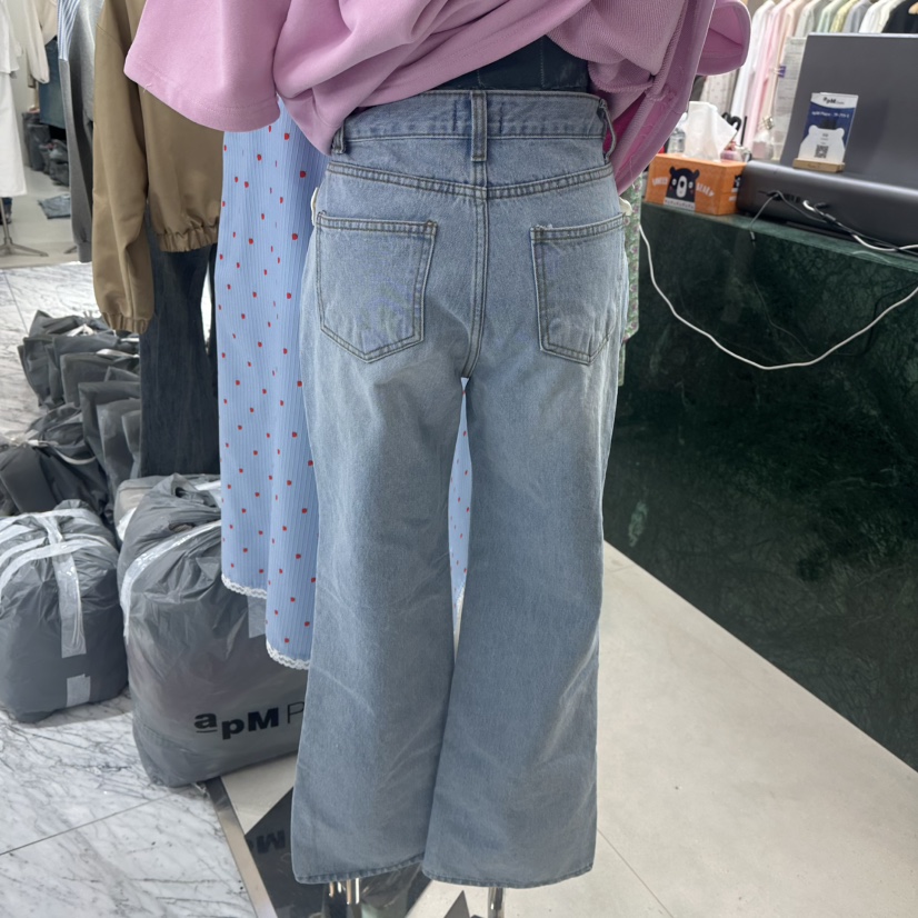 FORMING-P韓國直郵㊣女裝新款職業25春夏熱賣休閑時尚牛仔褲FORMING牛仔褲