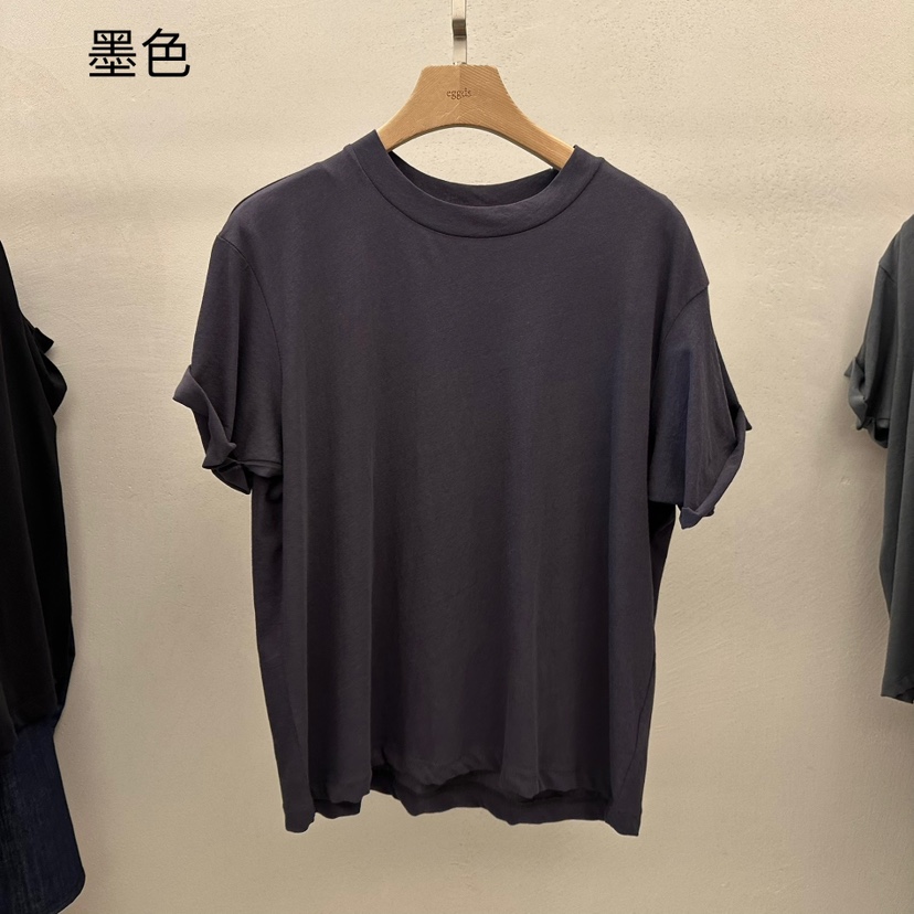 EGG韓國直郵㊣女裝新款時尚休閑熱賣人氣推薦職業25春夏T恤EGG-訂貨周期長T恤圖色2